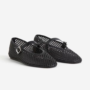 H&M Woven Braided Flats